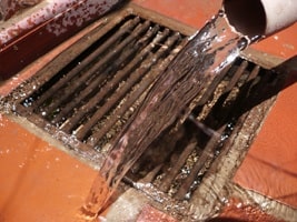 Clogged floor drains in Milwaukee