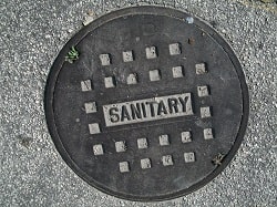 Sanitary Sewer Cover Milwaukee