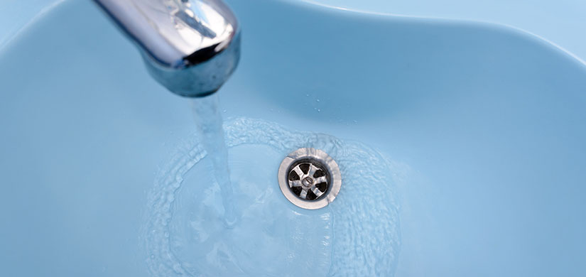 fixed drain running clean